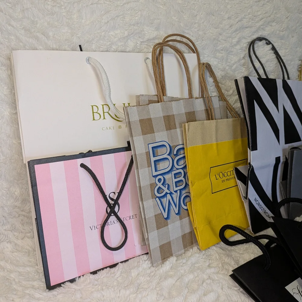 ❤️ Shopping Bags Used Lot Of 13